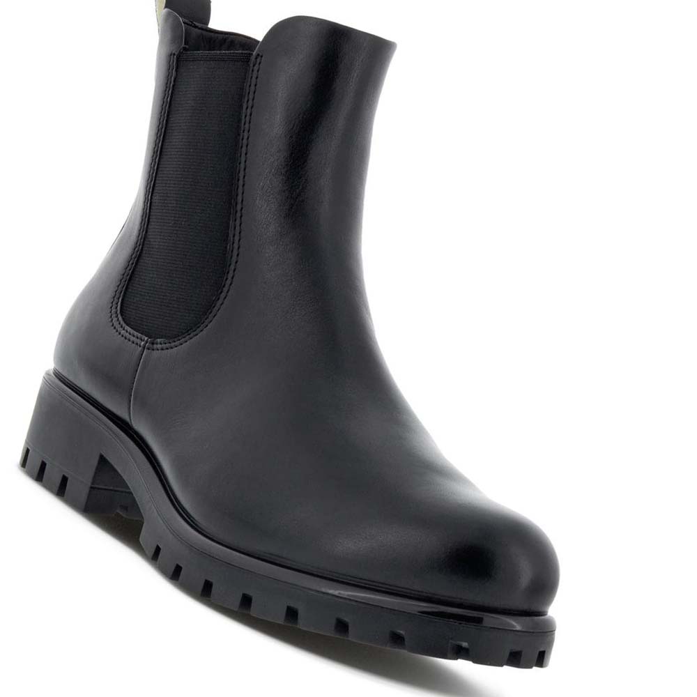 Women's Ecco Modtray Chelsea Boots Black | USA 15BEX